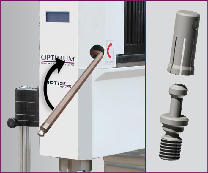 Frézka OPTImill MH 25 SV
