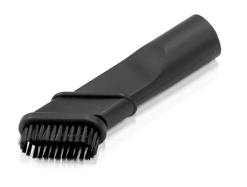 Plochá hubice s násuvným kartáčem, O 32 mm, šedá