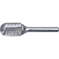 Frézy obrysové karbidové - 3X12 mm - válcová s kulovou špičkou