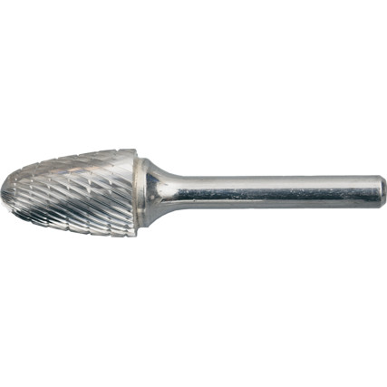 Frézy obrysové karbidové - 3X12 mm - tvar kulatý oblouk