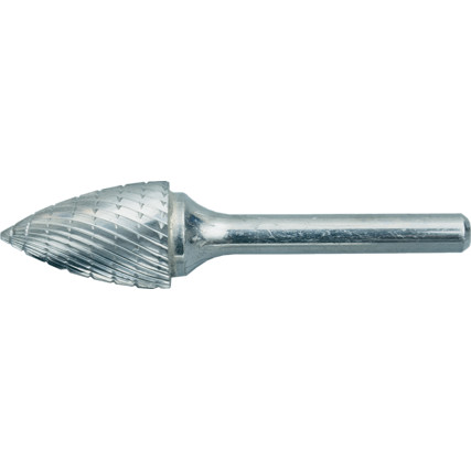 Frézy obrysové karbidové - 10X20 mm - tvar ostrý oblouk