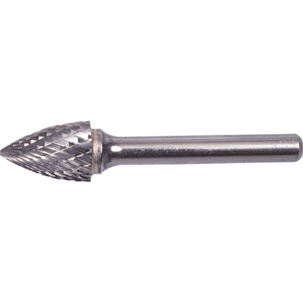 Frézy obrysové karbidové - 10X19 mm - tvar ostrý oblouk