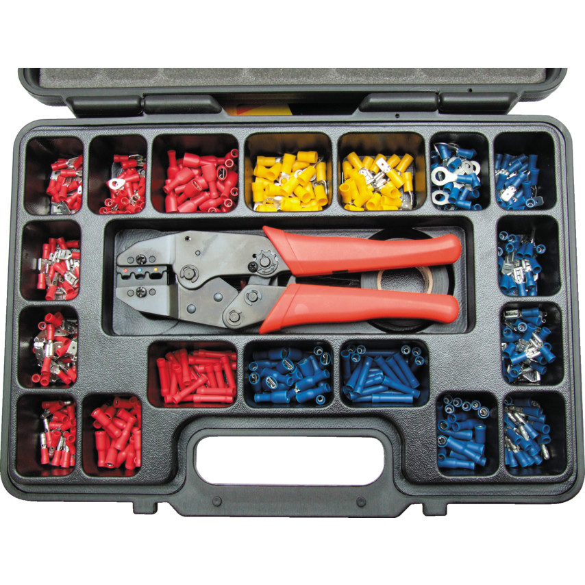 Sada ráčnová krimpovací Heavy Duty 552.dílná sada