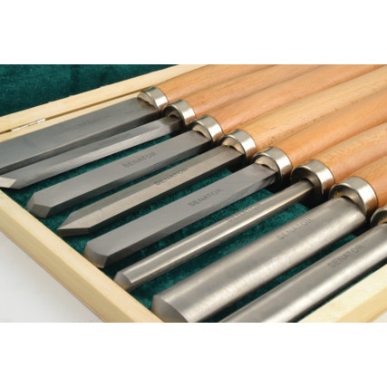 Sada na soustružení dřeva - 8 ks SEN5973940K