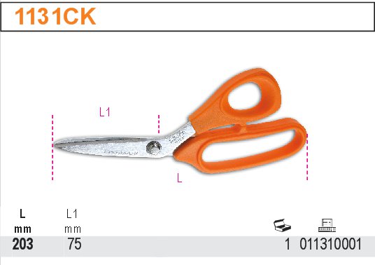 NŮŽKY NA STŘÍHÁNÍ SVĚTLOVODŮ A KEVLARU-MODEL 1131CK