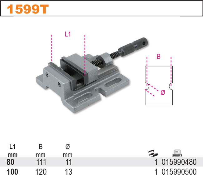 SVĚRÁK STROJNÍ-MODEL 1599T 100MM