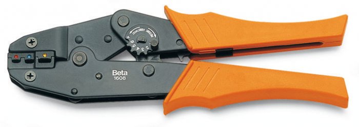 KLEŠTĚ ZATISKACÍ NA KABELOVÉ KONCOVKY-MODEL 1608 0,25-6MM