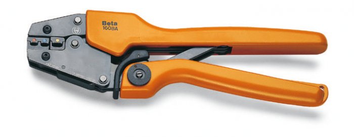 KLEŠTĚ ZATISKACÍ NA KABELOVÉ KONCOVKY-MODEL 1608A 0,75-6MM