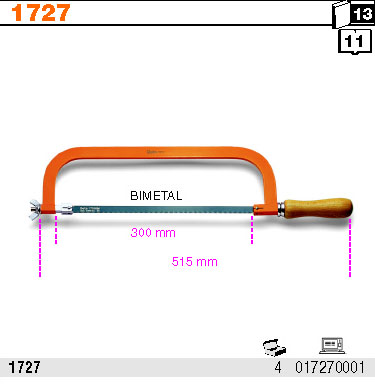 DRŽÁK S ČEPELÍ-MODEL 1727 S ČEPELÍ1728BM