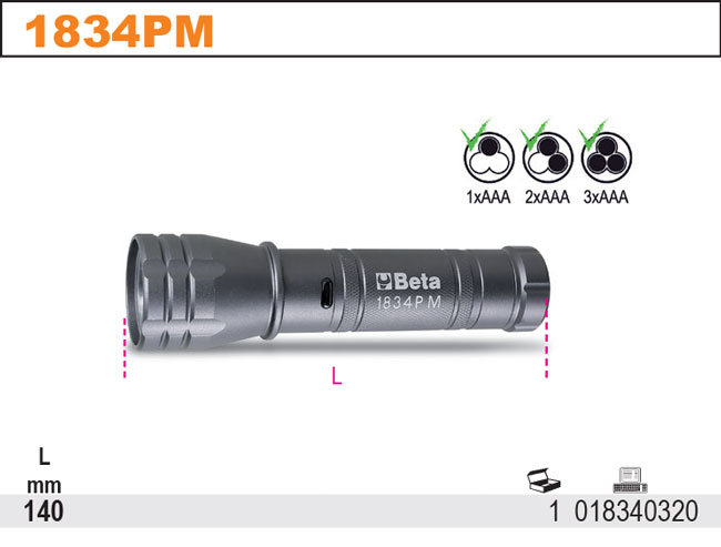 SVÍTILNA LED 350LM 1-2-3XAAA