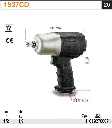 BETA RÁZOVÝ UTAHOVÁK OBOUSMĚRNÝ KOMPOZITOVÝ-MODEL 1927CD 1/2