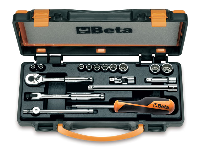 SADA HLAVIC-MODEL 900AS 12-UHEL1/4''+PŘÍSLUŠENSTVÍ 17KS.''