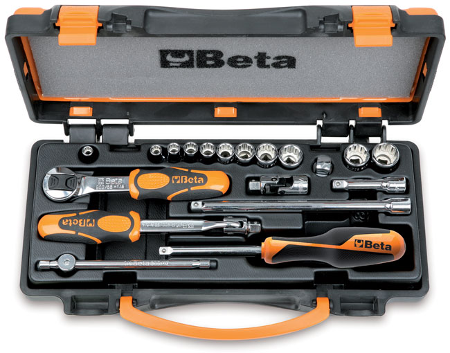 SADA HLAVIC-MODEL 900MB 1/4''+PŘÍSLUŠENSTVÍ 19KS.''