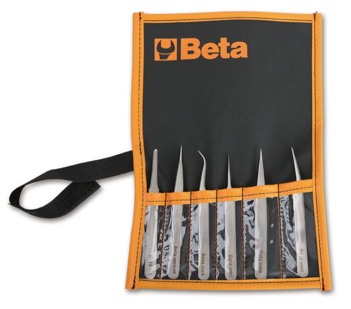 SADA PINZET KYSELINOODOLNÉ NEMAGNET.-MODEL 999/B6 6KS