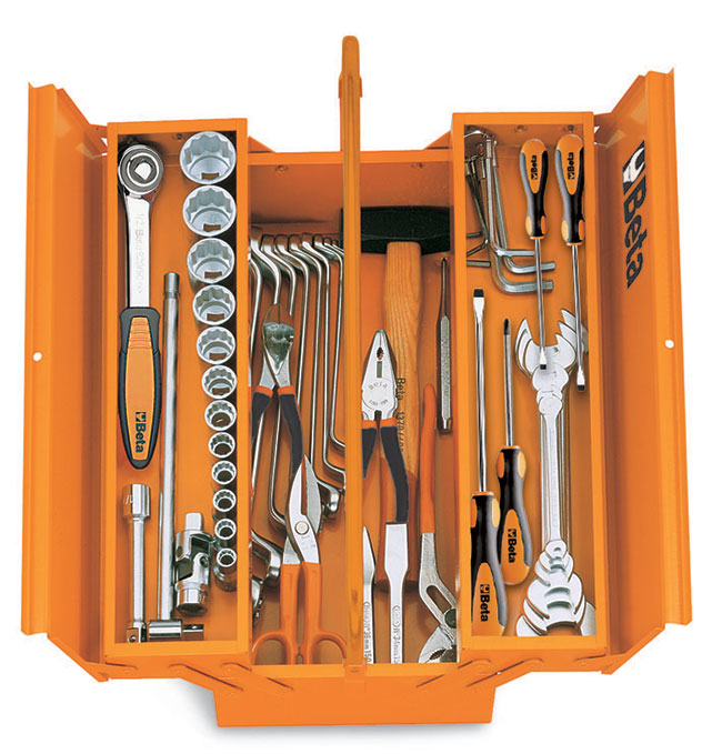 SKŘÍNKA NÁŘAĎOVÁ-MODEL 2119LVU.C19L V SADĚ 74 NÁŘADÍ