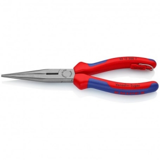 KNIPEX 2612200T Půlkulaté kleště s břitem a s pojistným okem 
