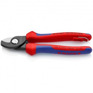 KNIPEX 9512165T Kabelové nůžky s pojistným okem 