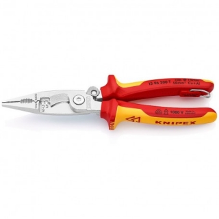 KNIPEX 1396200T Elektrikářské kleště s pojistným okem VDE 1000