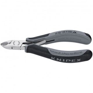 KNIPEX 7702120H ESD Boční štípací kleště pro elektroniku 