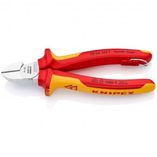 KNIPEX 7006160T Boční štípací kleště s pojistným okem  VDE 1000