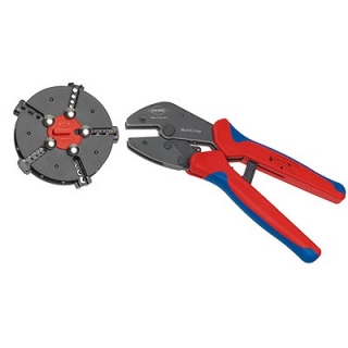 KNIPEX 973302 Lisovací kleště s výměnným zásobníkem MultiCrimp 