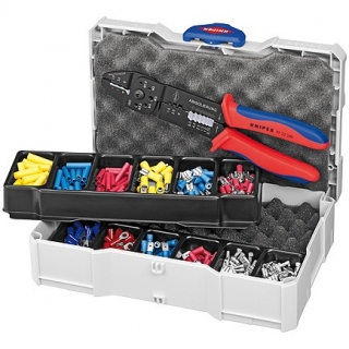 KNIPEX 979025 Sortiment pro zamačkávané spoje - set