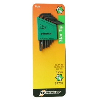 Sada L-klíčů/torx TLXS 8S krátká (T6-25)