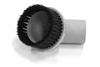 Kulatý kartáč, O 36 mm, sací O 65 mm, šedý