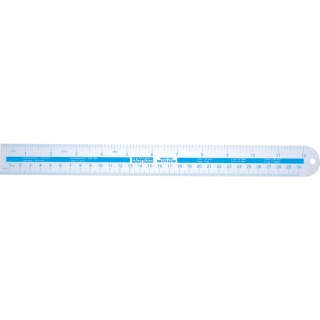 Měřítko tesařské hliníkové 300mm/12" SEN5183620K