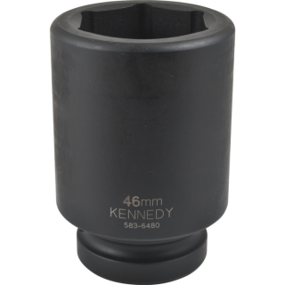 Hlavice rázová prodloužená 1" 6-hranná 70mm KEN5836680K