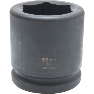 Hlavice rázová prodloužená 1-1/2" 6-hranná 60mm